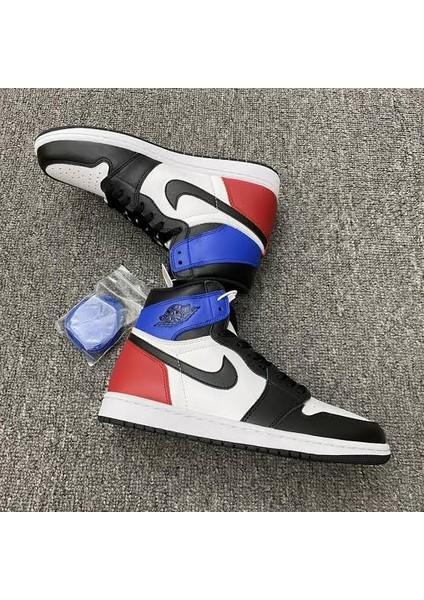 Nıke Aır Jordan 1 Retro Hıgh Red And Black Blue