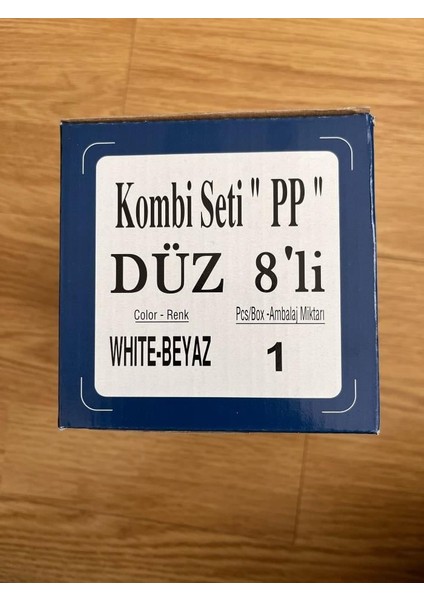 Pp-R Kombi Bağlantı Seti Düz 8'li Whıte-Beyaz fırsatları