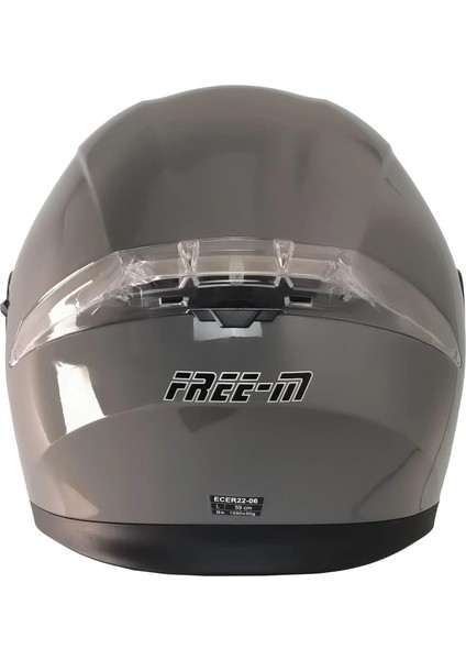 965 Çene Açılır Vizörlü Kask Nardo Gri
