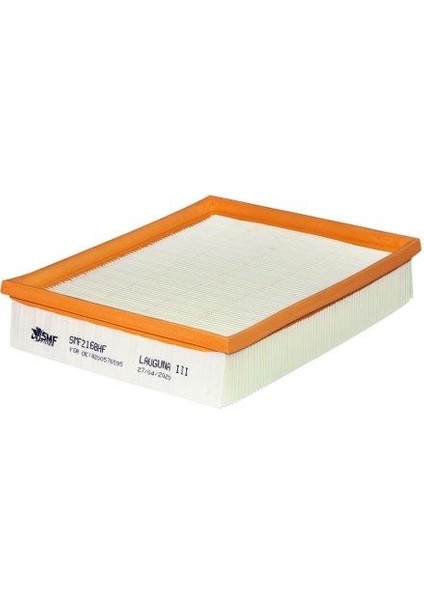 SMF2168HF - Hava Filtresi Laguna Iıı (2007 >...) 1.5 Dci Laguna Iıı 07> Latıtude 11>