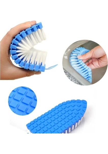 Bükülebilir Esnek Kenar Köşe Lavabo Temizleme Fırçası modelleri