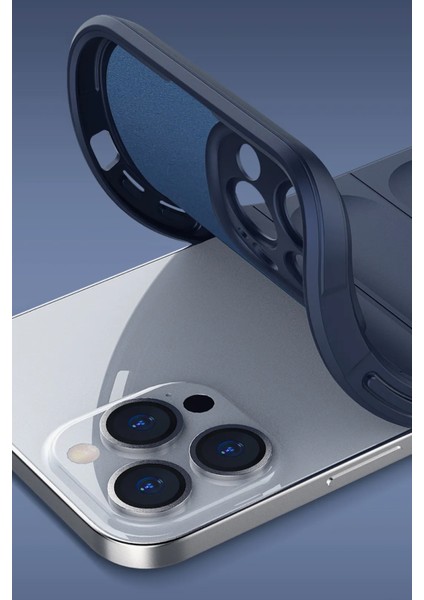 Apple iPhone 15 Pro Max Uyumlu Optimum Kamera Lens Çerçeveli Silikon Kılıf modelleri