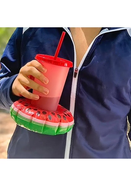 2 Adet, Yaratıcı Şişme Içecek Tutucuları fırsatları