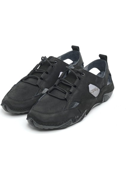 Hakiki Deri Bağcıklı Erkek Sandalet fiyatları