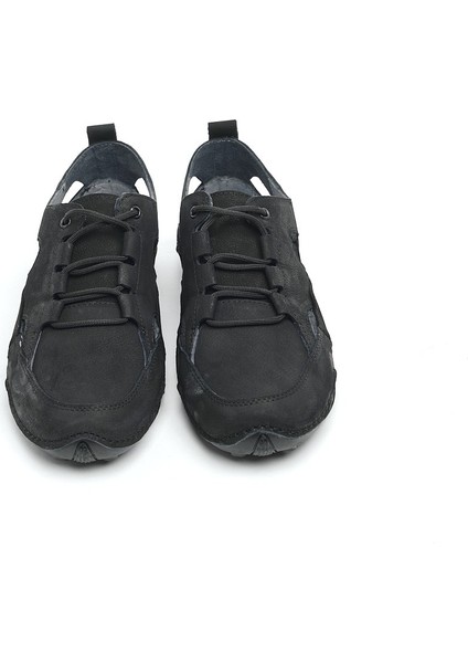 Hakiki Deri Bağcıklı Erkek Sandalet modelleri