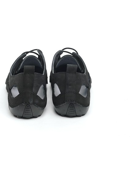 Hakiki Deri Bağcıklı Erkek Sandalet fırsatları