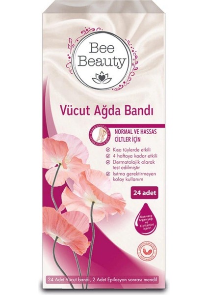 Vücut Ağda Bandı 24'lü