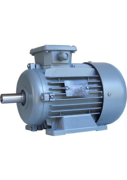 Volt Elek. Motoru 0,75 Kw 3000/D Trifaze 80 Göv. Ie2