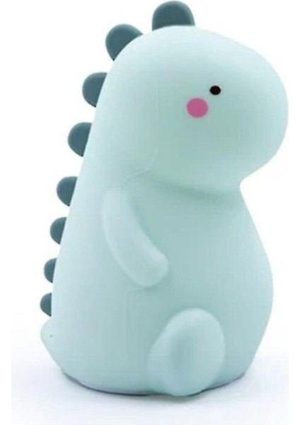 Lambalar Dinozor LED Lamba Silikon Başucu Lambası Dinazor