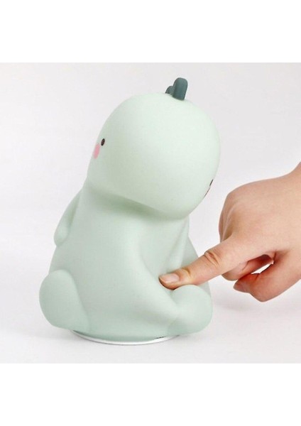 Lambalar Dinozor LED Lamba Silikon Başucu Lambası Dinazor modelleri