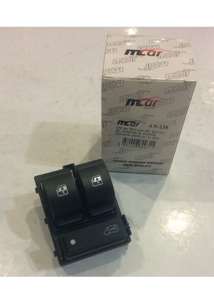 -AN-238-B - Cam Açma Dügmesı Sol Çıftlı Ducato Iv Boxer Iv