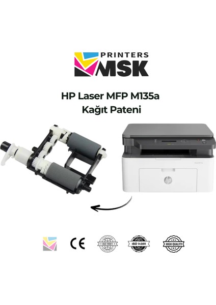 Hp Laser Mfp M135A Kağıt Besleme Paten Seti