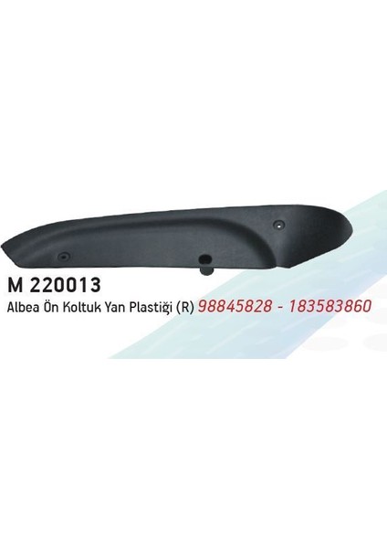 MRL220013 - Koltuk Yan Bakalit Sağ Albea Doblo
