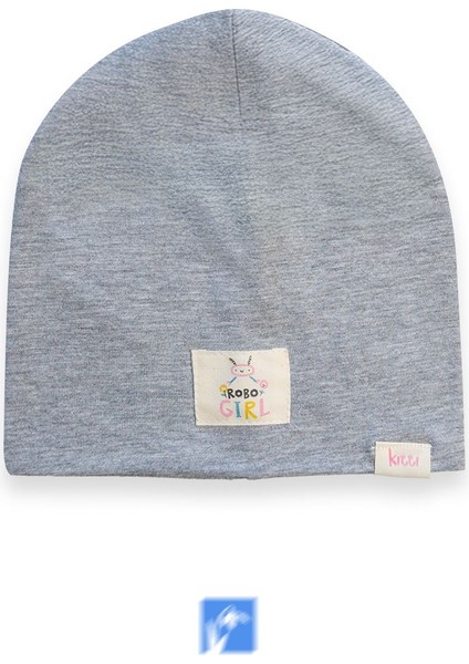 Cotton Çift Kat Kız Çocuk Penye Bere ( 1-4 Yaş )