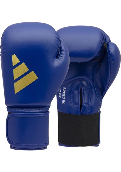 ADISBG50 SPEED50 adidas Boks Eldiveni Kick Boks Muay Thai Boks Eldiveni, Bandaj ve Dislik 3’lü Set