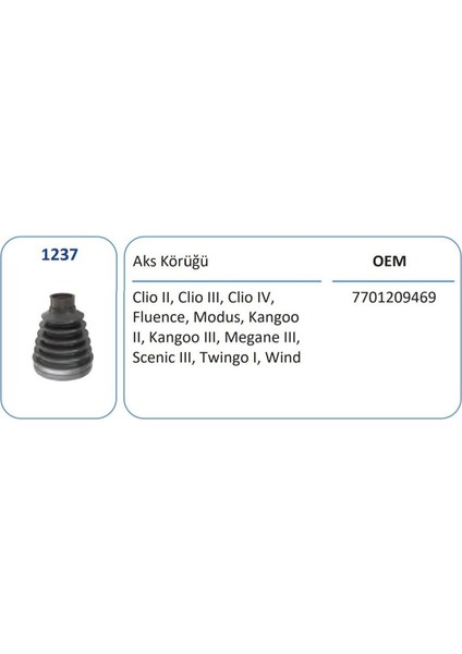 1237 - Aks Korugu Ic Clıo Iıı Iv Modus Twıngo Iı Kangoo Iıı Megane Iıı Fluence