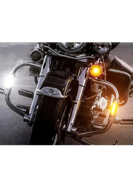 Harley Motosiklet Sinyalli Sis Farı Takımı modelleri