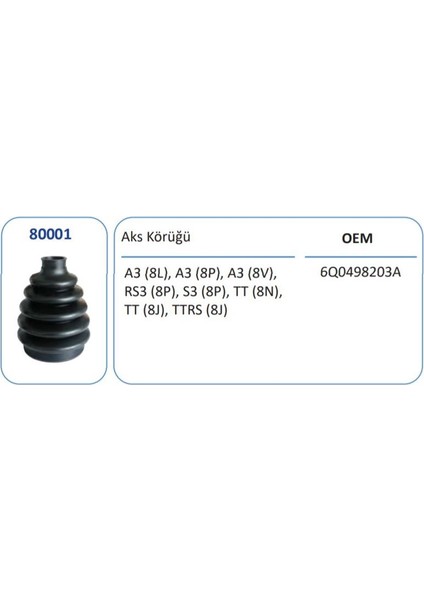 80001 - Aks Korugu Dıs Polo 1,4 Dızel 03>