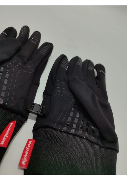 Outdoor Dokunmatik Rüzgar Su Geçirmez Motosiklet Eldiveni L fiyatları