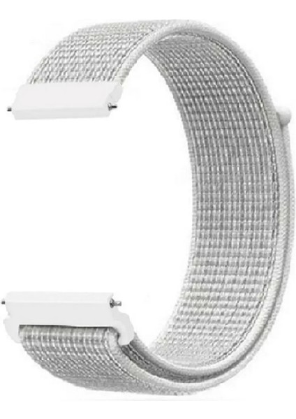 Haylou Solar Lite / Haylou Solar Neo / Haylou Rs5 Uyumlu Hasır Dokuma Kumaş Kordon 22MM