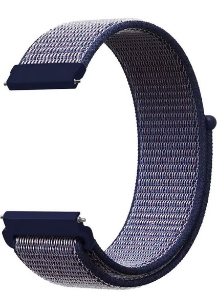 Haylou Solar Lite / Haylou Solar Neo / Haylou Rs5 Uyumlu Hasır Dokuma Kumaş Kordon 22MM