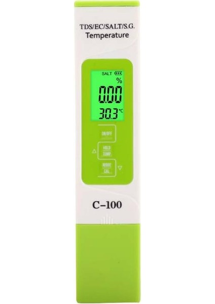 C-100 Tds/ec/salt/s.g./temp Su Kalite Analiz Cihazı fiyatları