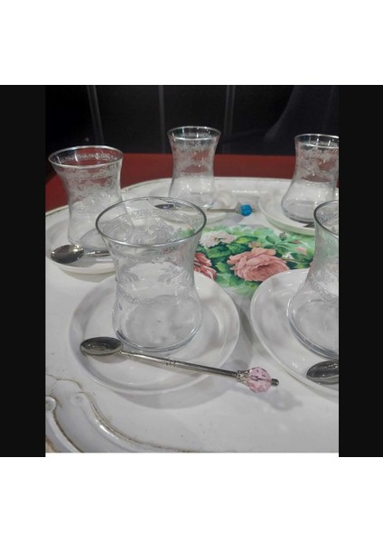 Beyaz Italyan Ahşap Tepsi 51 x 42 cm. 3 Çiçek fırsatları