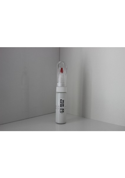 Honda NH-578 Beyaz 2 in 1 İğneli ve Fırçalı Şişe Tüm Modeller İle Uyumlu Rutuş-Rütuş-Rütüş-Rötuş Boyası