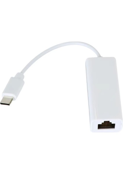 Ethernet Çevirici Usb-C To RJ45 USB 2.0 Ethernet Network Adapter 100MBPS