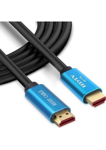 5 Metre Görüntü Aktarımı Için HDMI To HDMI Video Kablosu Rightcable Jwd-02
