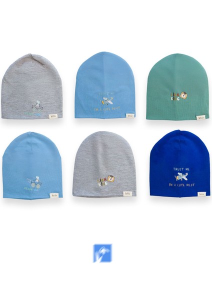 Cotton Çift Kat Erkek Çocuk Penye Bere ( 1-4 Yaş ) modelleri