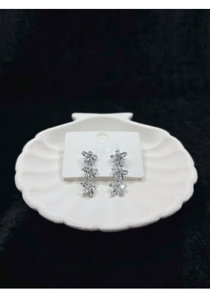 Zirkon Taşlı Yıldız Küpe fırsatları