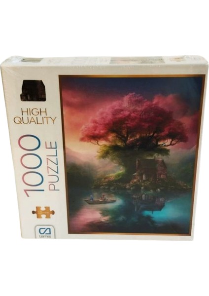 Pembe Ağaç Puzzle 1000 Parça CA1000-7050