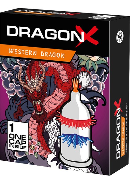 Western Dış Uyarımlı ve Tırtıklı Prezervatif - 1 Adet Extra Uyarımlı Condom Sitabella Dragon Western Prezervatif fiyatları