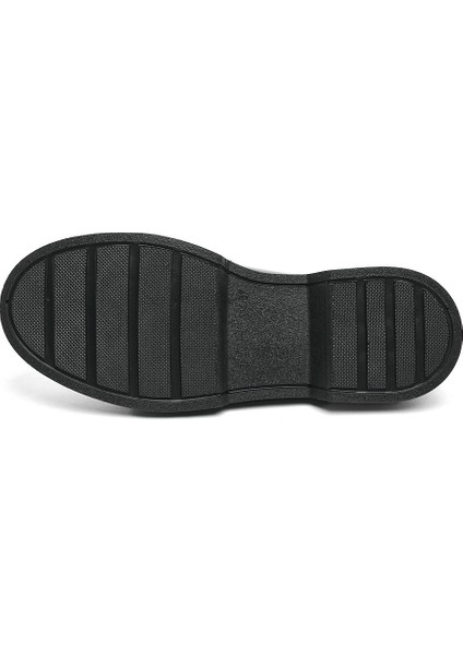 Casual Hakiki Deri Taş Aksesuarlı Kadın Ayakkabı indirimleri