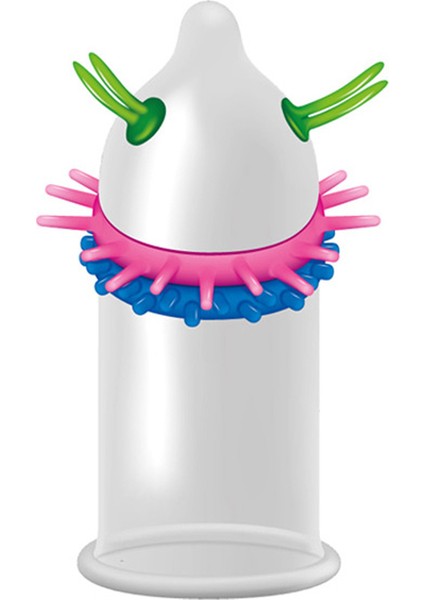 Eastern Dış Uyarımlı ve Tırtıklı Prezervatif - 1 Adet Extra Uyarımlı Condom Sitabella Dragon Eastern Prezervatif modelleri