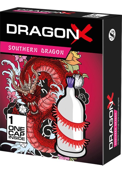Southern Dış Uyarımlı ve Tırtıklı Prezervatif - 1 Adet Extra Uyarımlı Condom Sitabella Dragon Southern Prezervatif fiyatları