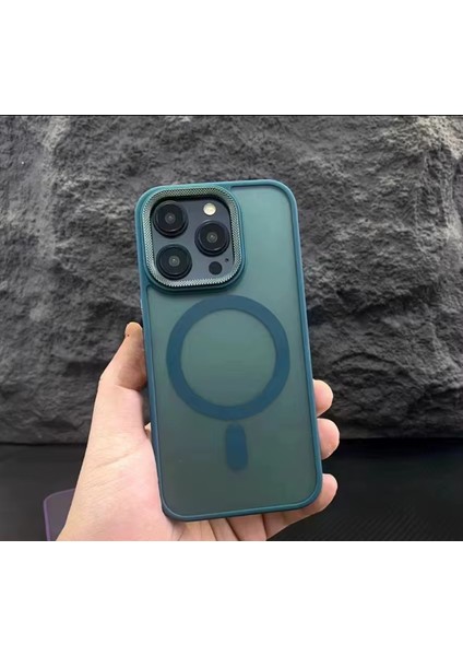 Apple iPhone 15 Pro Uyumlu Magsafe Destekli Kılıf