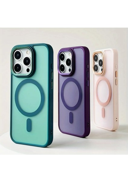 Apple iPhone 15 Pro Uyumlu Magsafe Destekli Kılıf modelleri