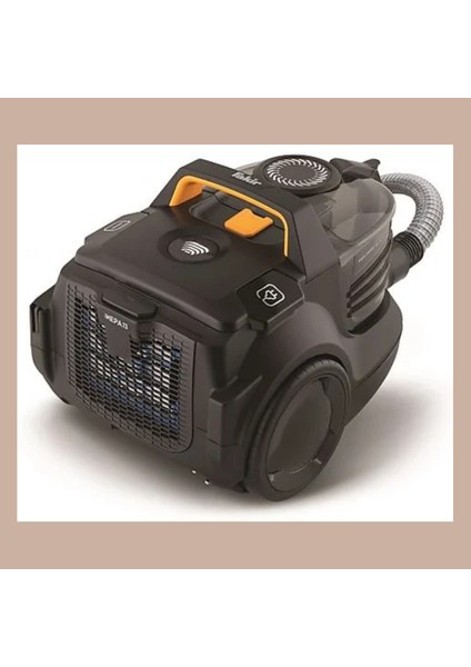 Toz Torbasız Elektrikli Süpürge Sadece Evinizin Zeminlerini Değil, Havayı Da Temizleyen 3'lü Filtreleme Sistemi ile Öne Çıkar. 890W Siyah modelleri