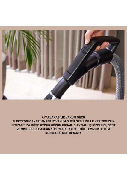 Toz Torbasız Elektrikli Süpürge Sadece Evinizin Zeminlerini Değil, Havayı Da Temizleyen 3'lü Filtreleme Sistemi ile Öne Çıkar. 890W Siyah fırsatları