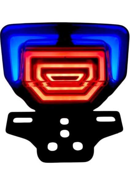 Cg Arka Stop Sport LED Model Şeffaf Camlı