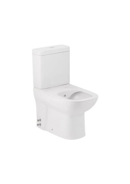 Petite Kanalsız Rim-Ex Duvara Sıfır Klozet + Yavaş Kapanır Kapak + Vitra Iç Takım Set
