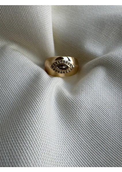 Taşlı Göz Şeklinde Yüzük modelleri