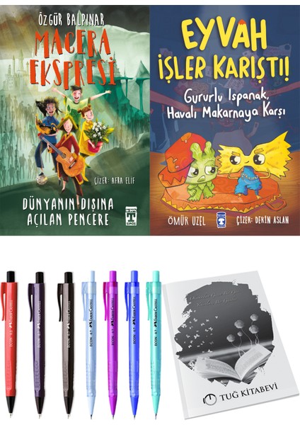 Macera Ekspresi Dünyanın Dışına Açılan Pencere ve Eyvah İşler Karıştı / Gururlu Ispanak Havalı Makarnaya Karşı