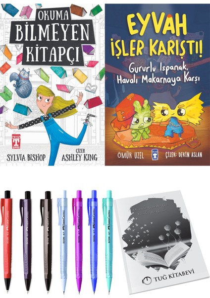Okuma Bilmeyen Kitapçı ve Eyvah İşler Karıştı / Gururlu Ispanak Havalı Makarnaya Karşı