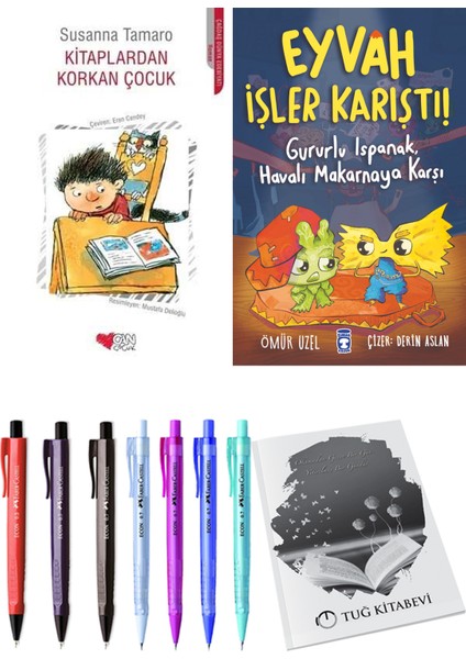 Kitaplardan Korkan Çocuk ve Eyvah İşler Karıştı / Gururlu Ispanak Havalı Makarnaya Karşı