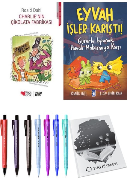 Charlie'nin Çikolata Fabrikası ve Eyvah İşler Karıştı / Gururlu Ispanak Havalı Makarnaya Karşı