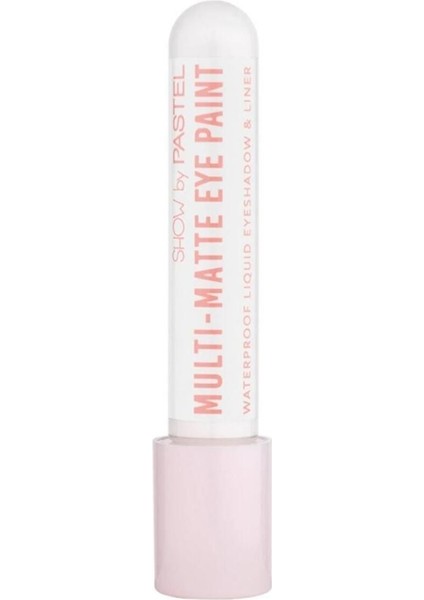 Show By Multi Matte Eye Paint Mat Likit Far ve Eyeliner No: 80 Real One