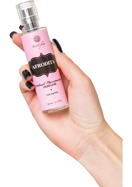 Afrodita Feromonlu Parfüm - 50 Ml, Kendinizi Koklamaktan Vazgeçmeyeceksiniz Secret Play Afrodita Feromonlu Parfüm ,kadınlar Için, 50 ml indirimleri